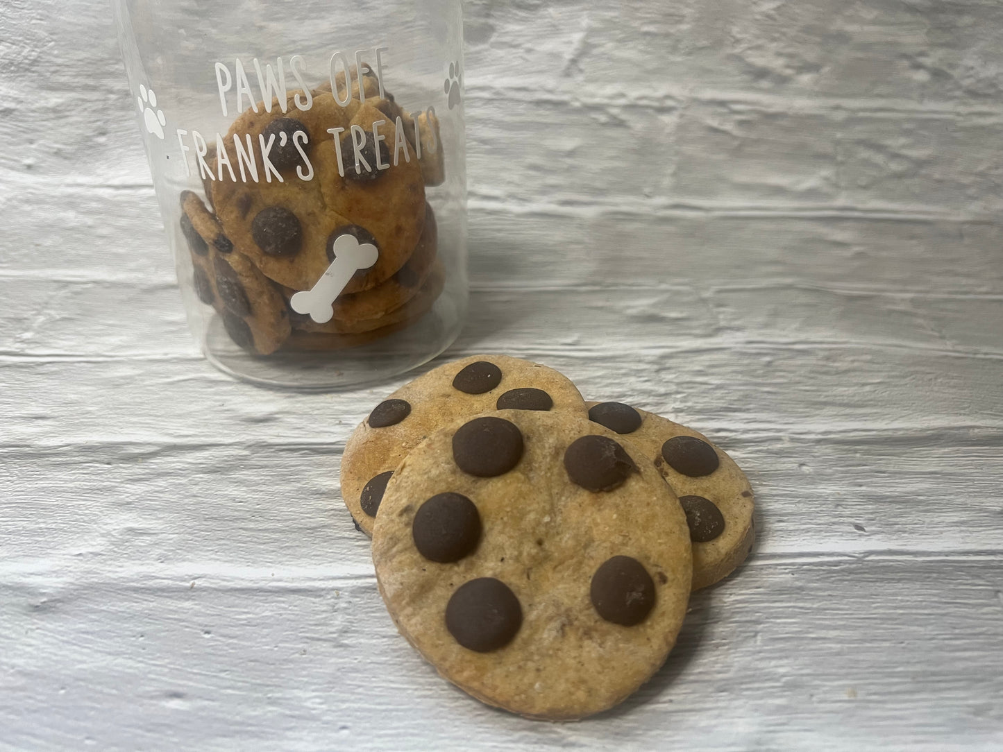 Chocolate Chip Dog Cookies